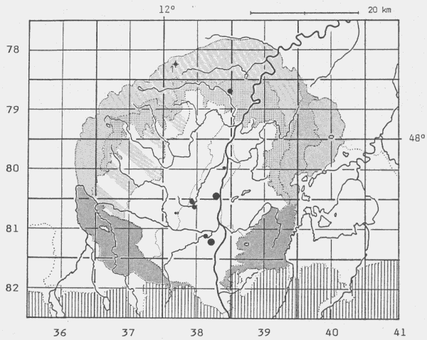Carex hartmanii - Bestandes-Übersichtskarte Voralpines Inn-Hügelland